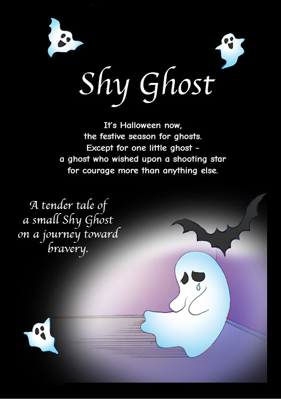 SHY GHOST a free Halloween story for all ages!
