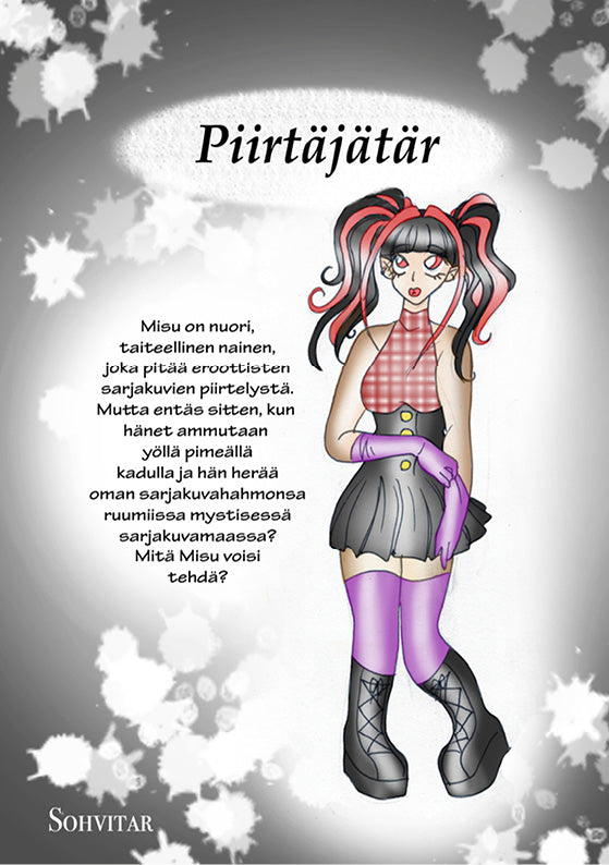 Piirtäjätär e-kirja sarjakuva Neeta Oy Sohvitar