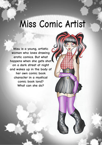 Miss Comic Artist e-book (15+), 2. edition, erotic