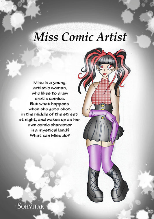 Miss Comic Artist e-book Neeta Oy Sohvitar
