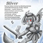 Takakansiteksti Silver